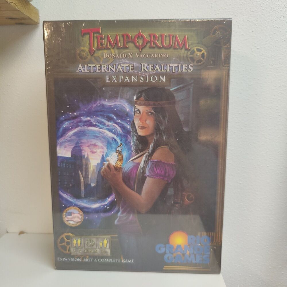Temporum Alternate Realities Expansion Card Game Rio Grande NEW SEALED